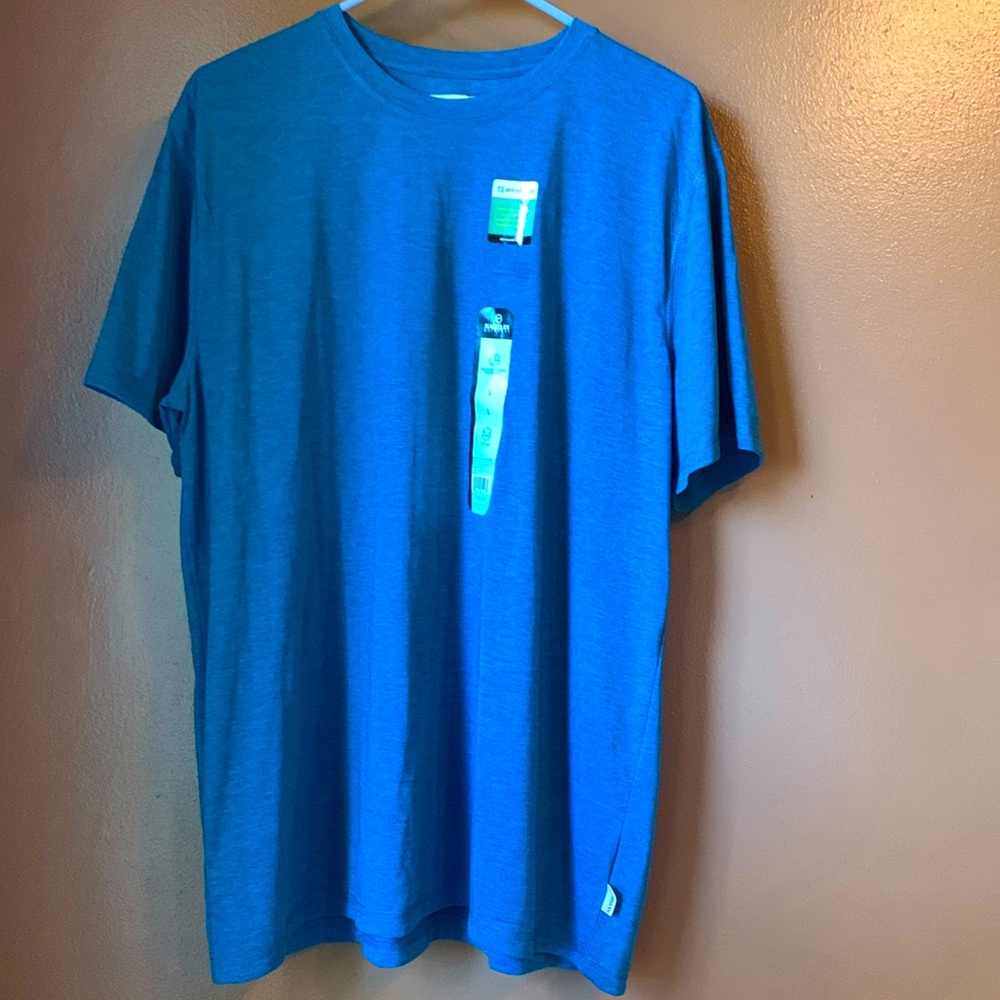 Mens classic fit, moisture wicking short sleeve t shirt.